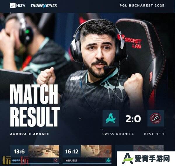 CS2 PGL布加勒斯特第四日赛果！FURIA遗憾离开赛场！