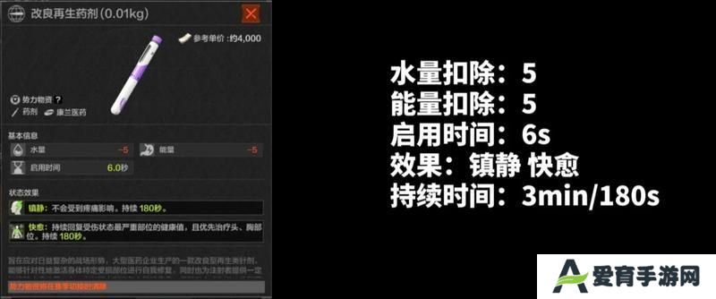 扭转战局就靠它！暗区新兵训练营药品解析-针剂篇