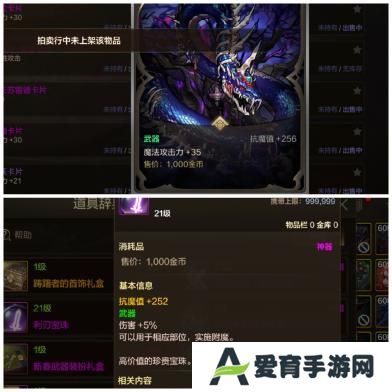龙女鬼泣暗帝魔道光兵异界八装备搭配大全
